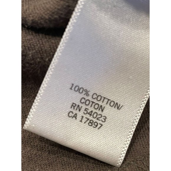 Banana Republic Half Button Pullover Sweater Size L Brown Stripe Turtleneck - Picture 6 of 10